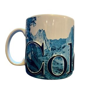 Homeware Colorado Coffee Mug 2007 Embossed Bull Elk Rocky Mountains Large 3D Cup